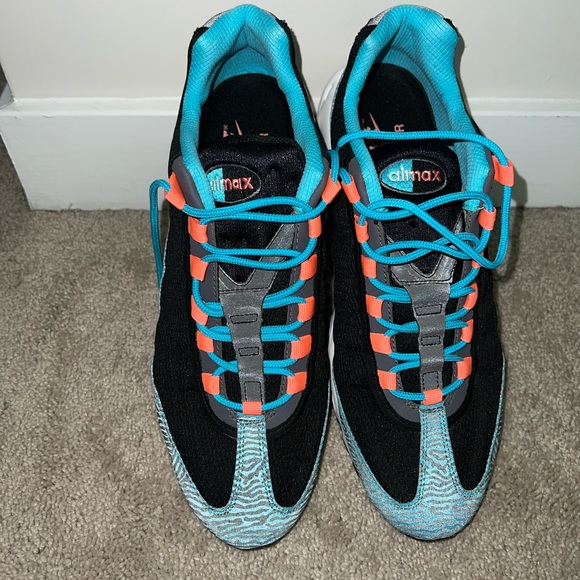 Nike Air Max 95 Premium Tape Zebra "PRM" Gamma Miami Animal Print Mens 13 *NEW* - Picture 1 of 13